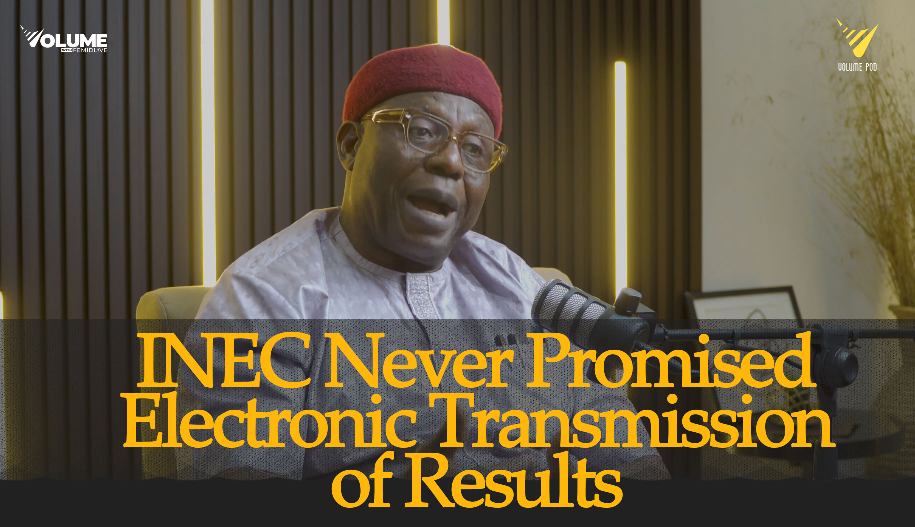 INEC Never Promised Electronic Transmission of Results | Festus Okoye | Volume with FemiDlive
