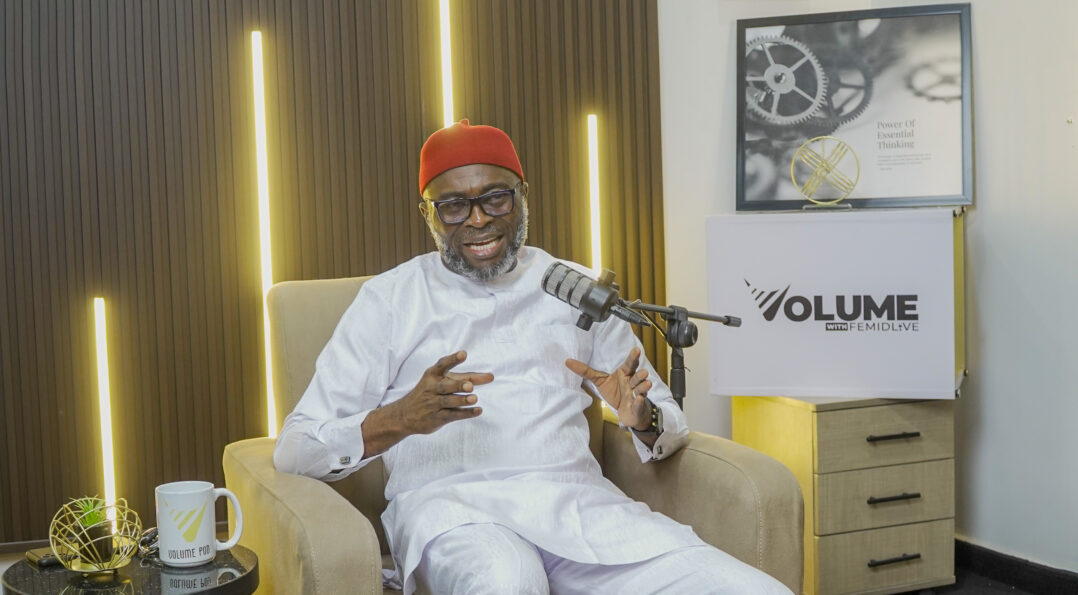 Dr. Chinedu Obi, NRM Chairman and DG IPAC appearing on Volume with FemiDlive