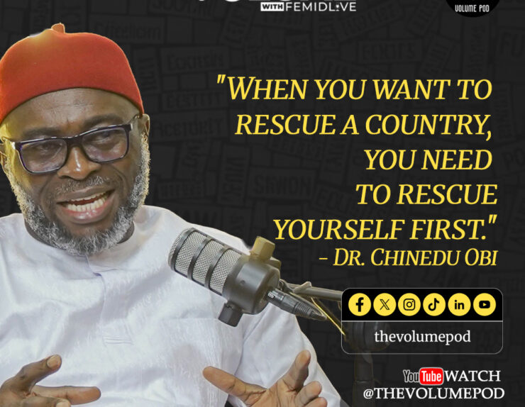 Volume with FemiDlive, Femi D. Amele, Dr. Chinedu Obi, The Volume Pod, Volume Pod LLC, National Rescue Movement, NRM Nigeria, Inter-Party Advisory Council, IPAC, Nigerian Current Affairs, 2027 Nigerian Elections, INEC electoral reform, multi-party system Africa, grassroots political mobilization.